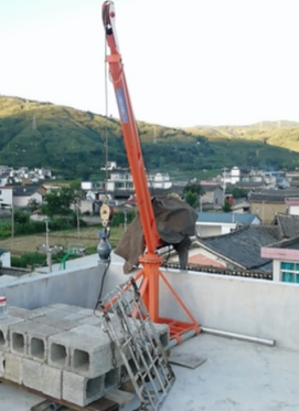 買一臺(tái)1噸室外吊運(yùn)機(jī)吊運(yùn)幾百公斤的重物算浪費(fèi)嗎